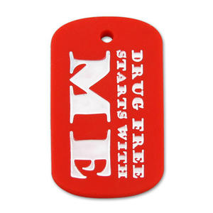 Personalized Custom Silicone Dog Tags are Safe/Hardwearing/Longlasting for Men
